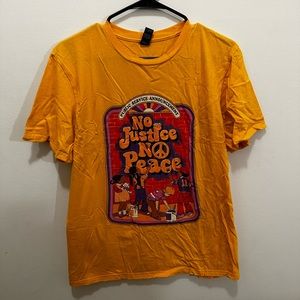 No Justice No Peace t-shirt in Medium